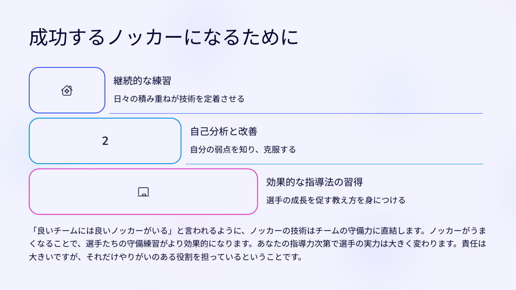 野球ノック上達革命