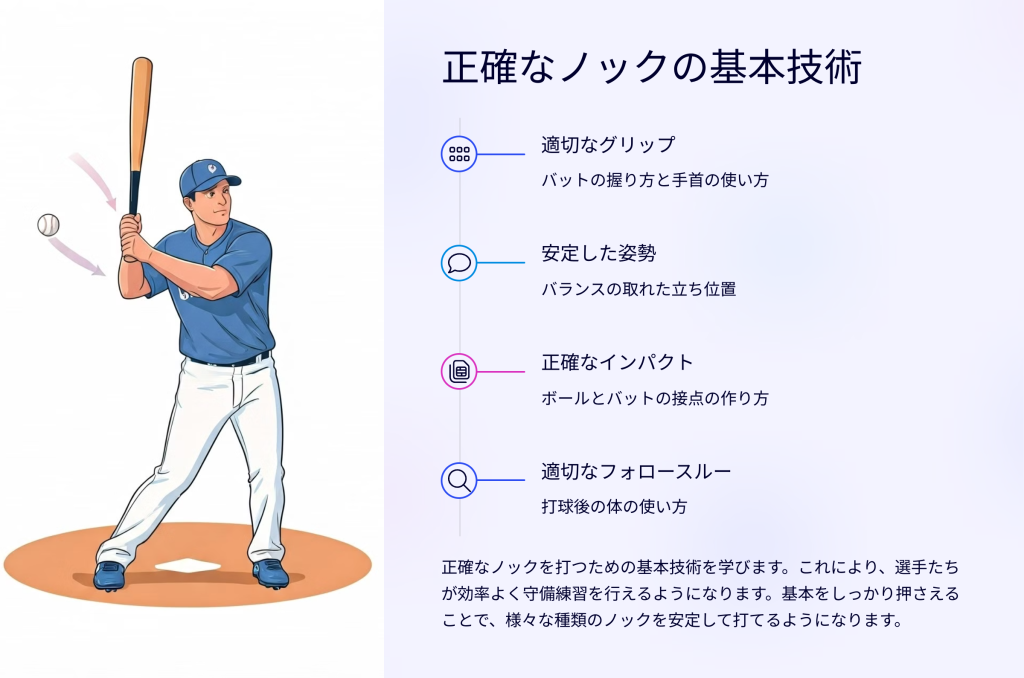 野球ノック上達革命
