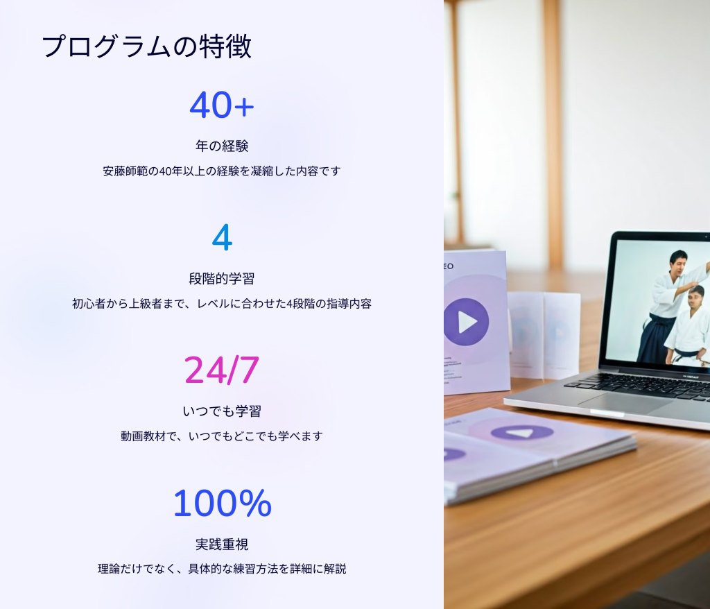 プログラムの特徴