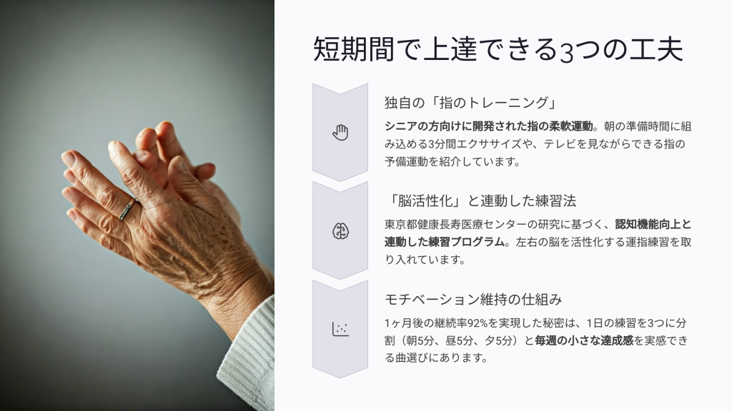 短期間で上達できる3つの工夫