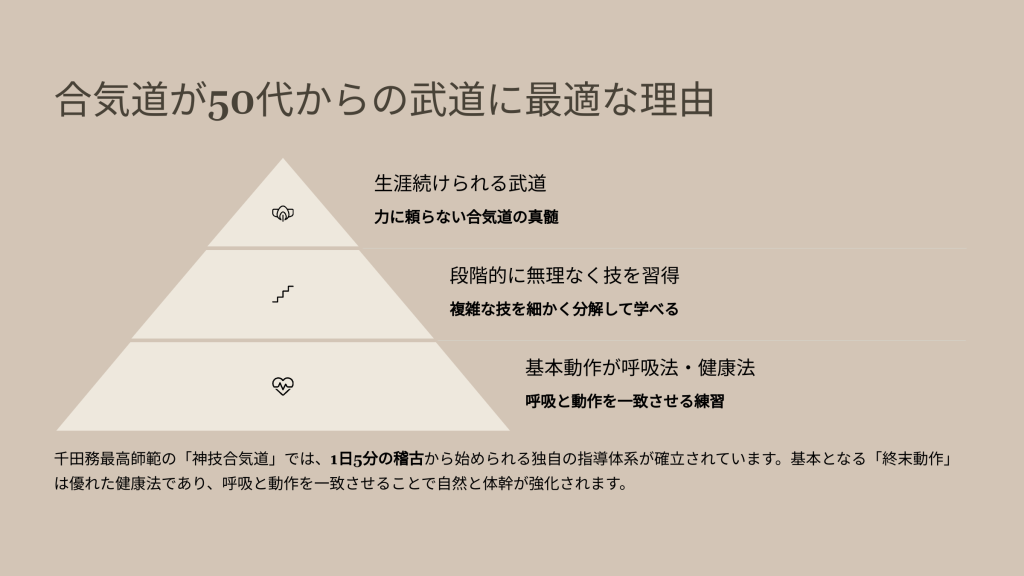 合気道が50代からの武道に最適な理由