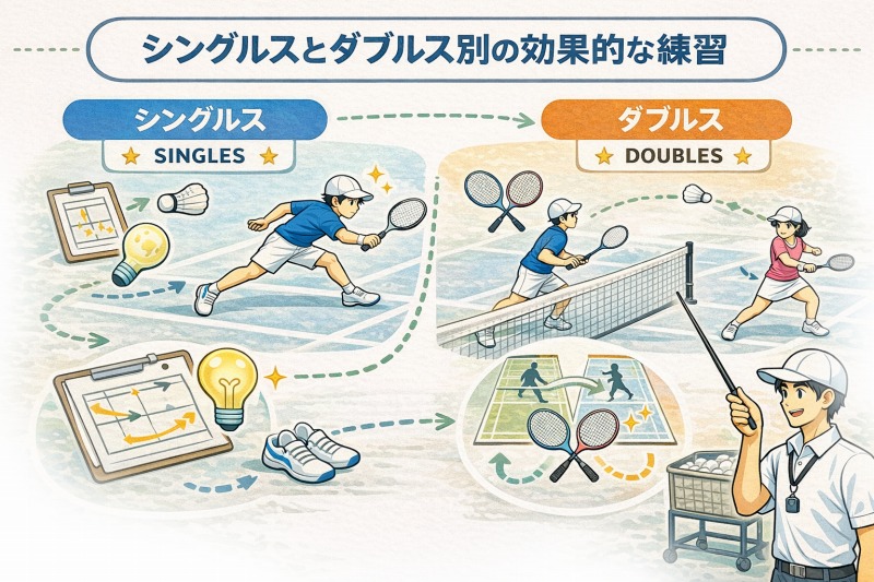 小学生ジュニアのバドミントンが上手くなるには?小平ジュニアで実践されている育成法が鍵 10 シングル ダブルス